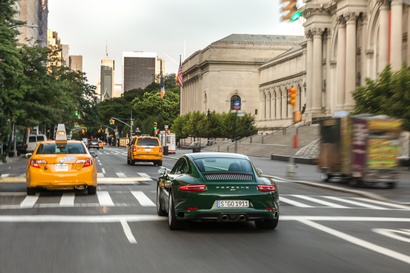 Illustration for article titled Gaze At The Beautiful One-Millionth Porsche 911 Gracing New York City